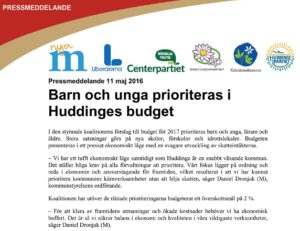 PRM Mål och budget 2017 (1)